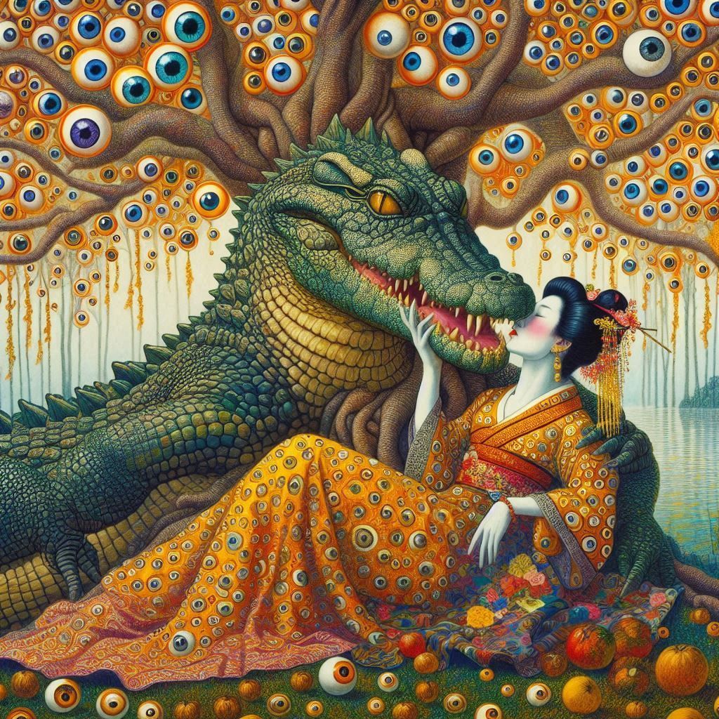 Geisha In The Garden Of Eden