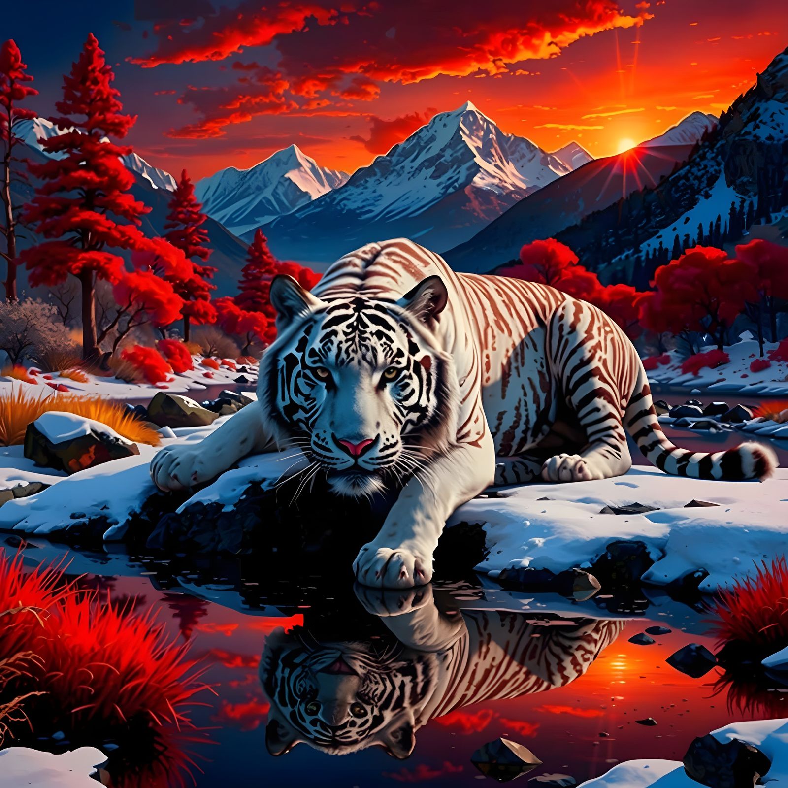 Sunset Reflections  by @Gina Starr