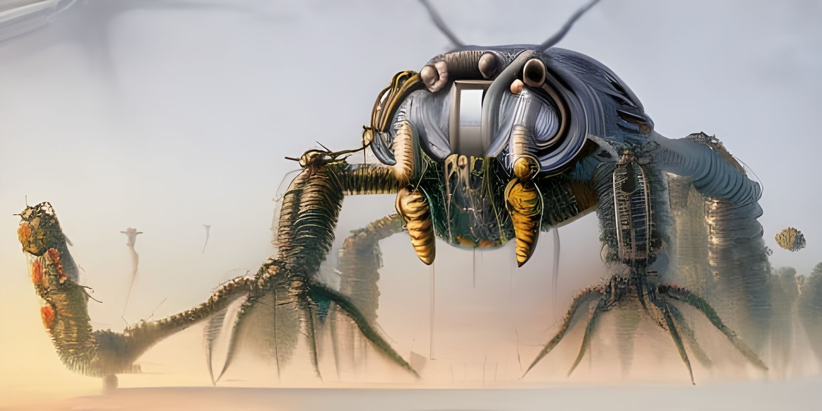 Giant Insects After The Post-Apocalyptic Nuclear Disaster- - AI ...