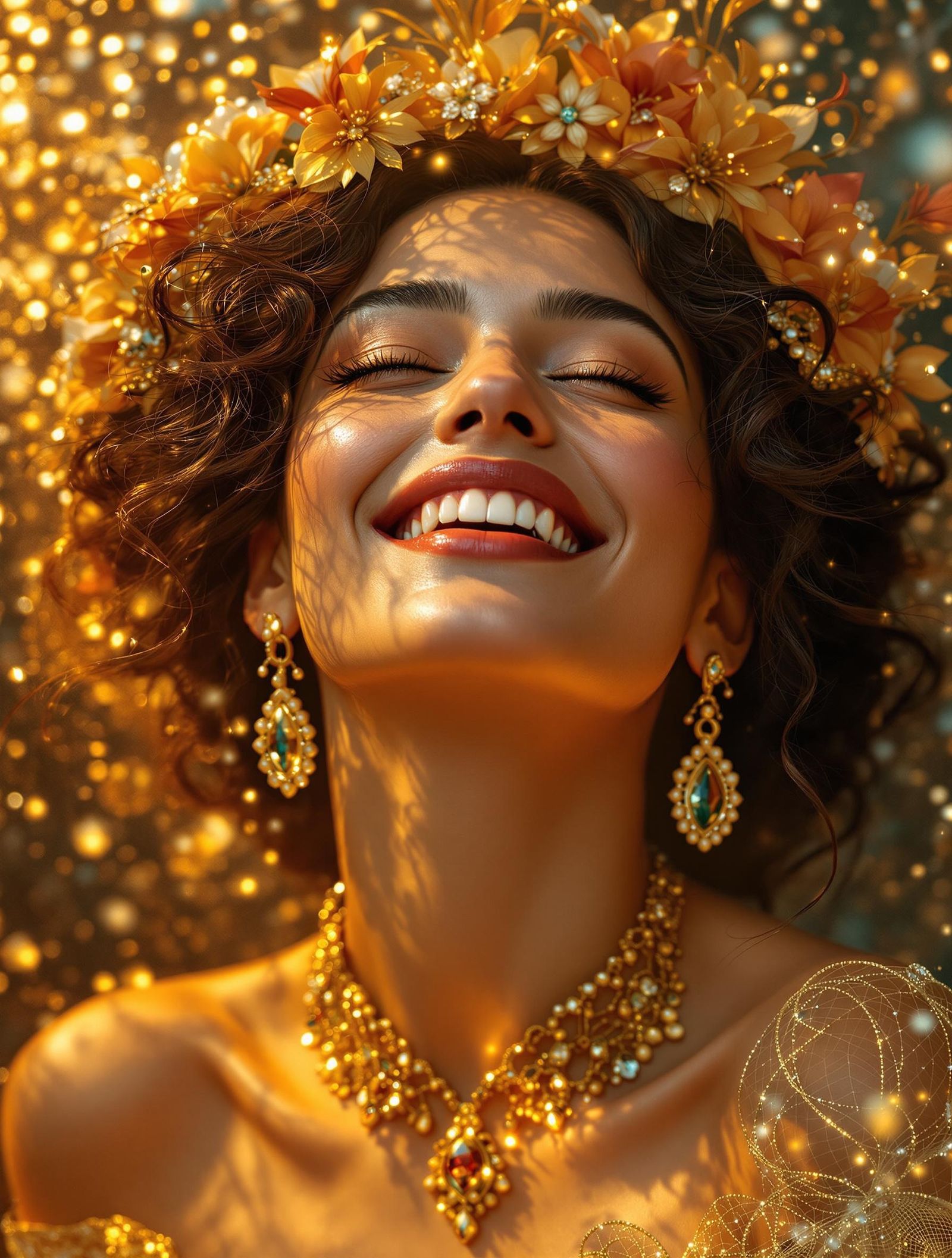 Your laughter on your lips, like fragrance sweet