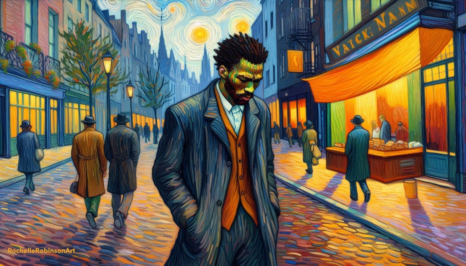 A Man Lost In Thought