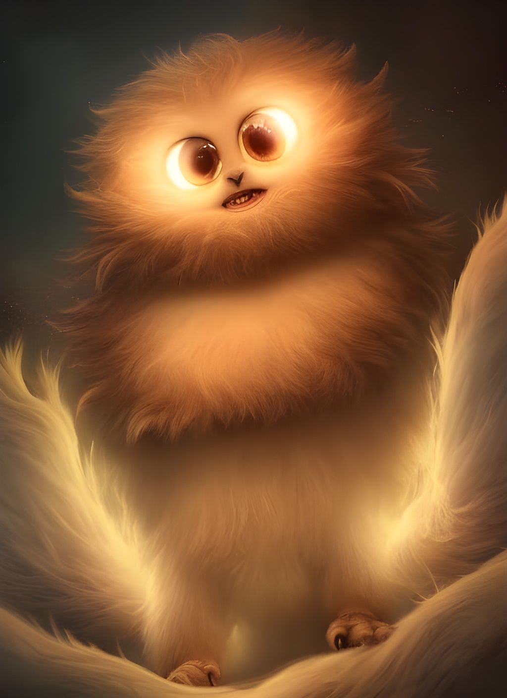 The All Knowing fluff Monster!