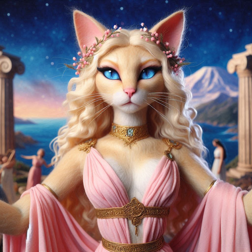 Aphrodite- Goddess feline of Love