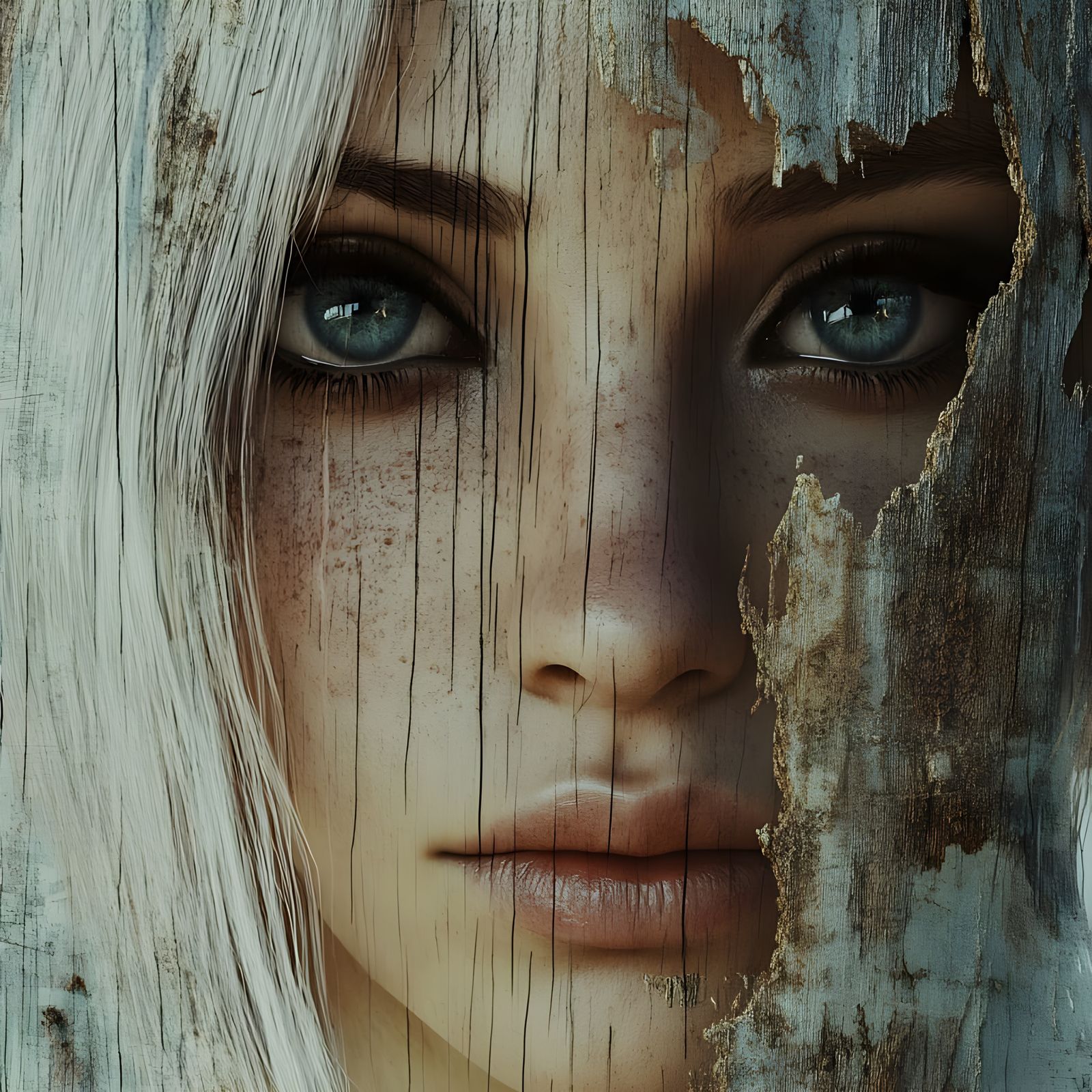 In the fragments of reflection, does the truth peer back, or...