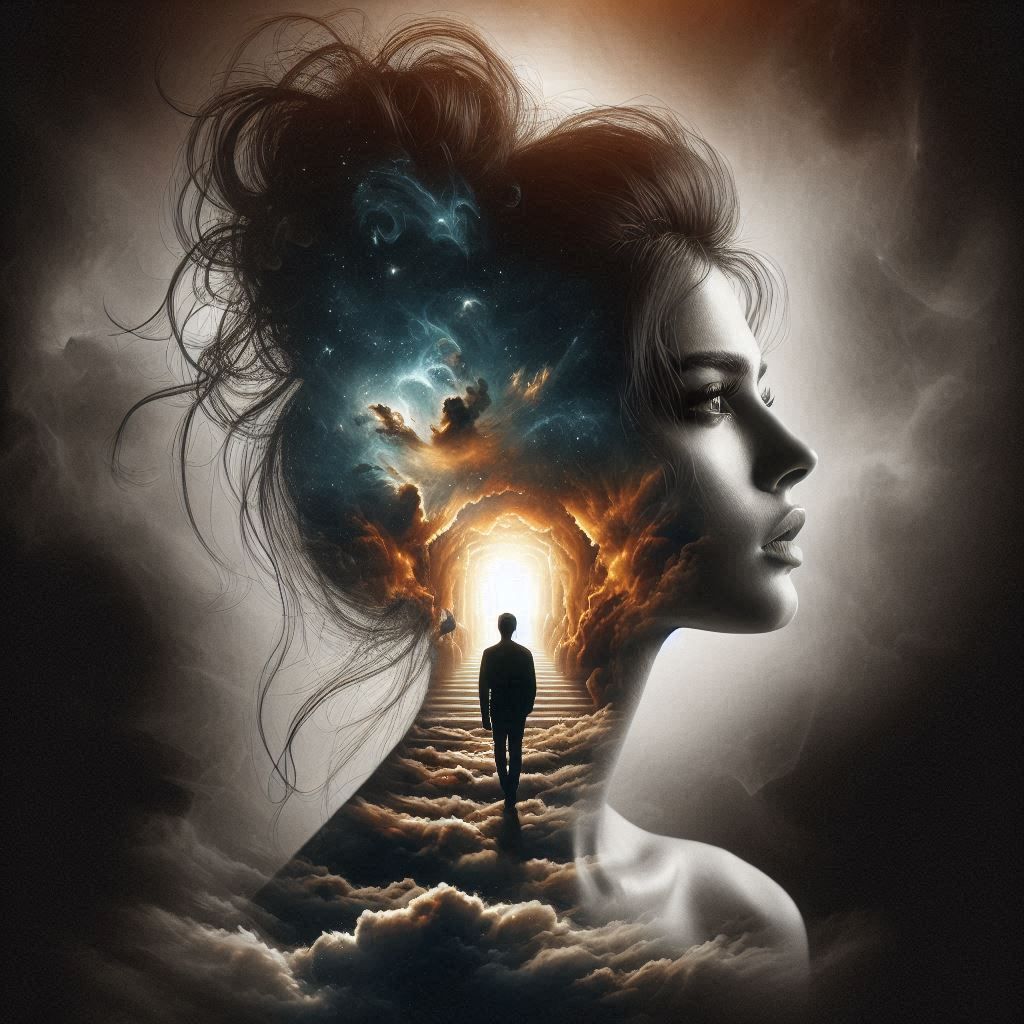 Knowing he's in heaven