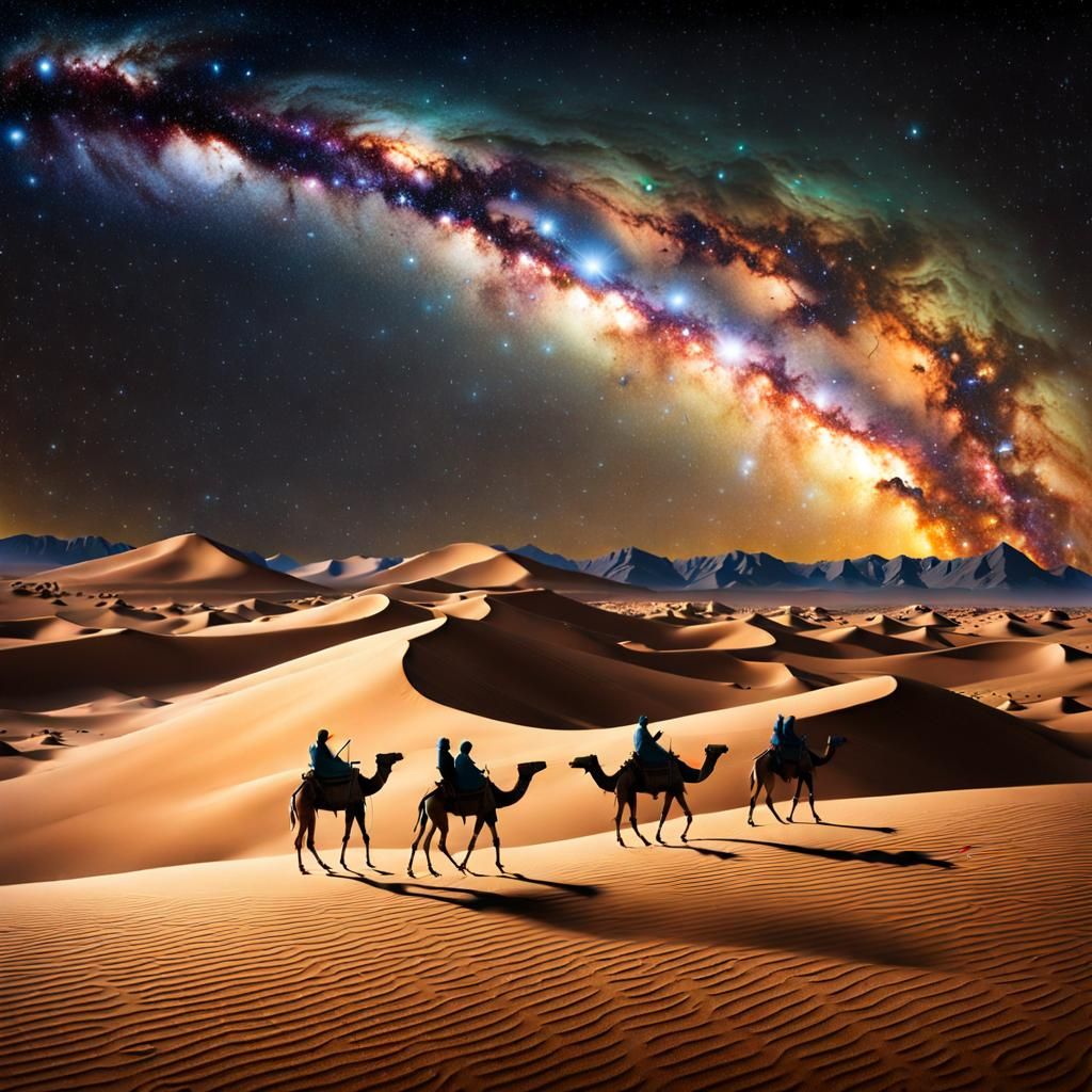 The road to Liwa
