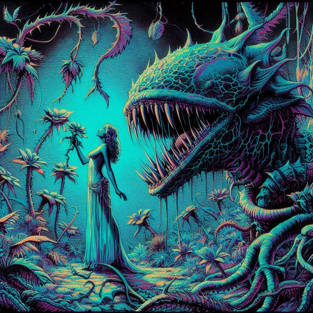 19th century madagascar carnivorous plant hoax