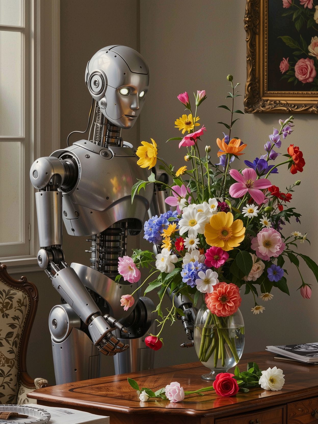 Automaton's Floral Arrangement