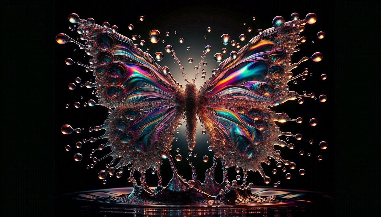 Beautiful Water Butterfly