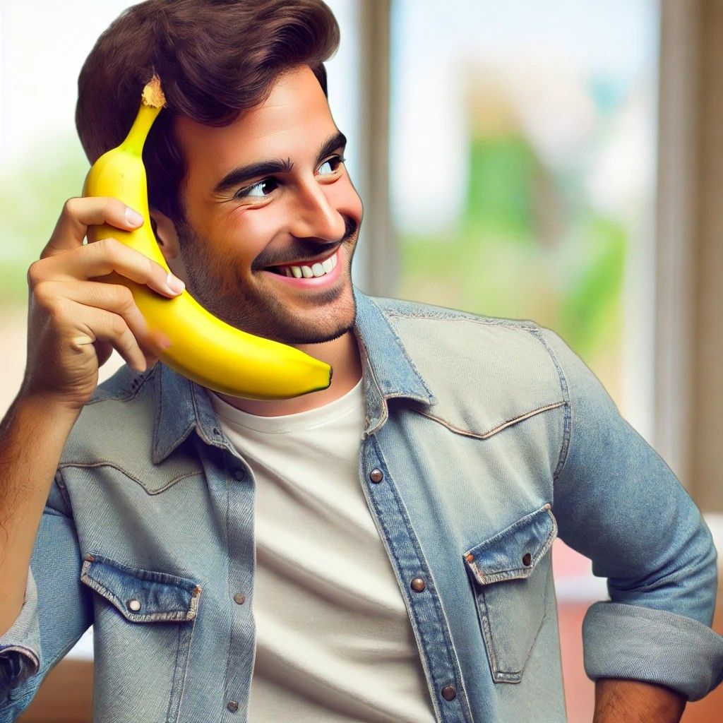 Bananaphone      (I'll call for pizza, I'll call my cat, I'll call the white house!!