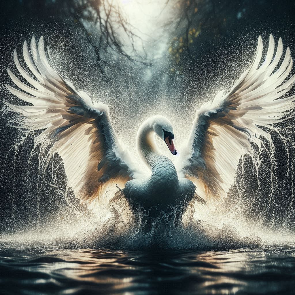 „The Swan Dance in the Twilight“