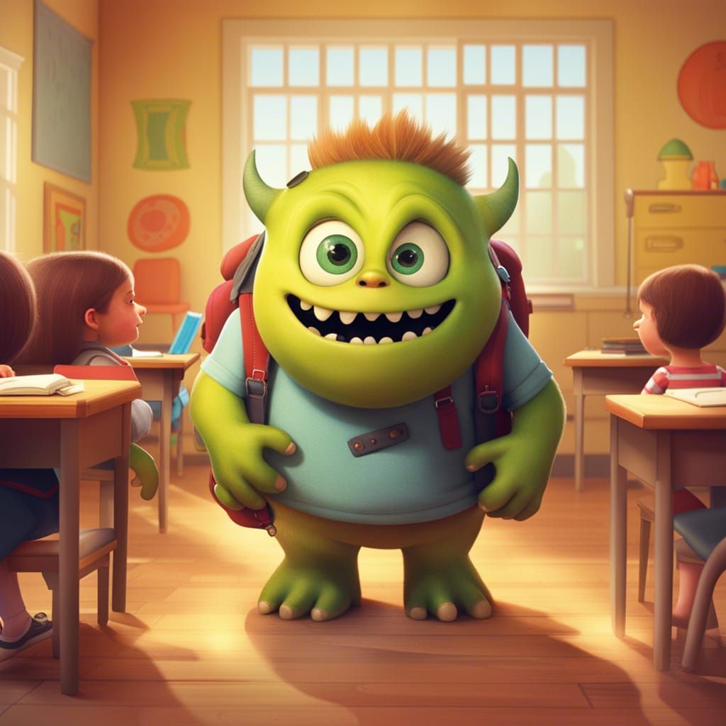 "Monstrously Exciting: A Ghoul's First Day"  by @Mark_Loves_Coffee_