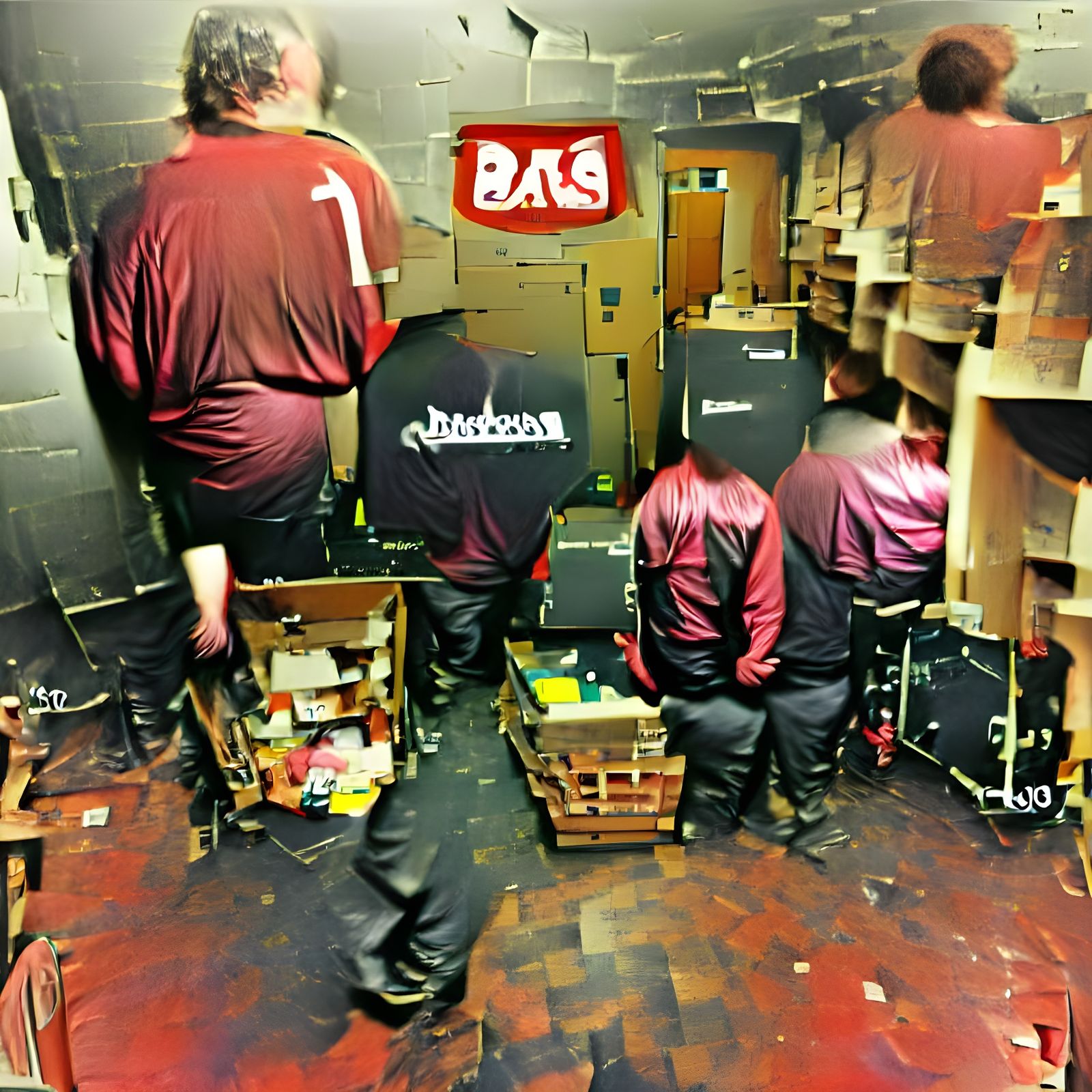 Encountering with The Housekeeper The Backrooms Level 5 Entity. - AI  Generated Artwork - NightCafe Creator