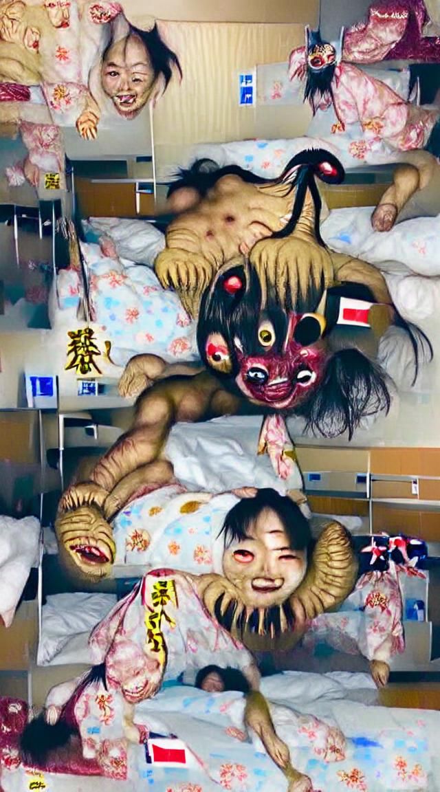 Japanese Sleep Paralysis Demon