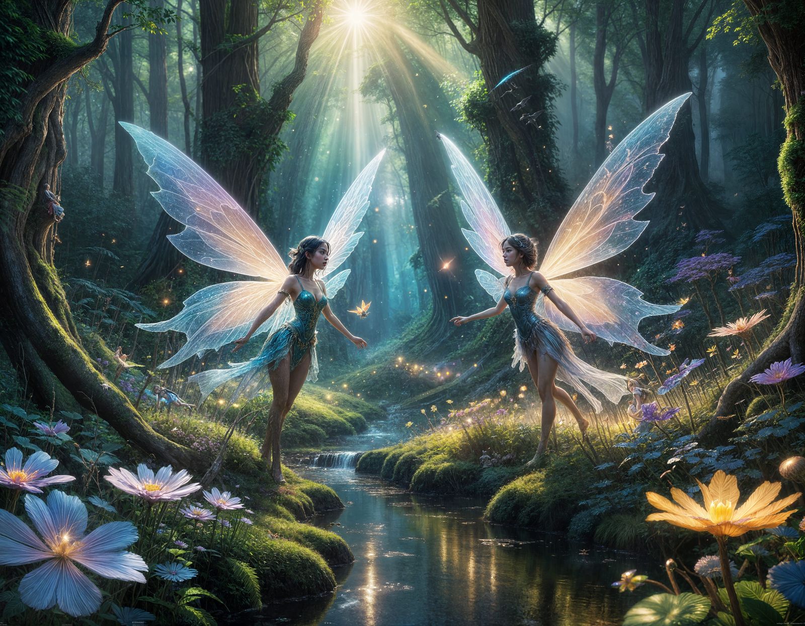 Whispers in the Enchanted Forest