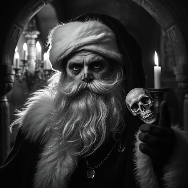 CHRISTMAS IN THE  CRYPT - SANTA CLAUS.