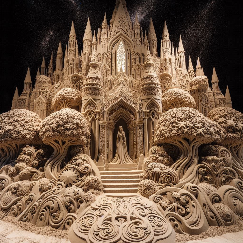 Sand sculpture