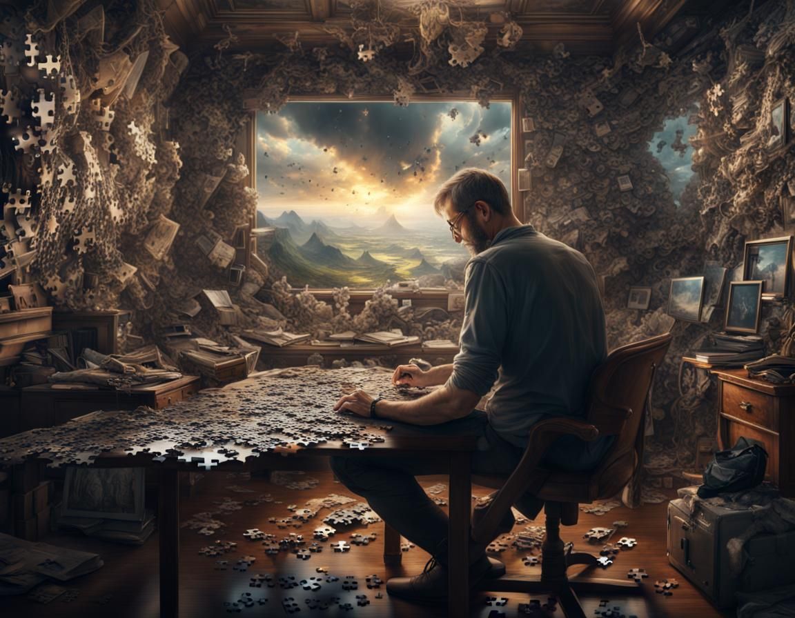 Father with Alzheimer's  by @Fading_Youth_Studios