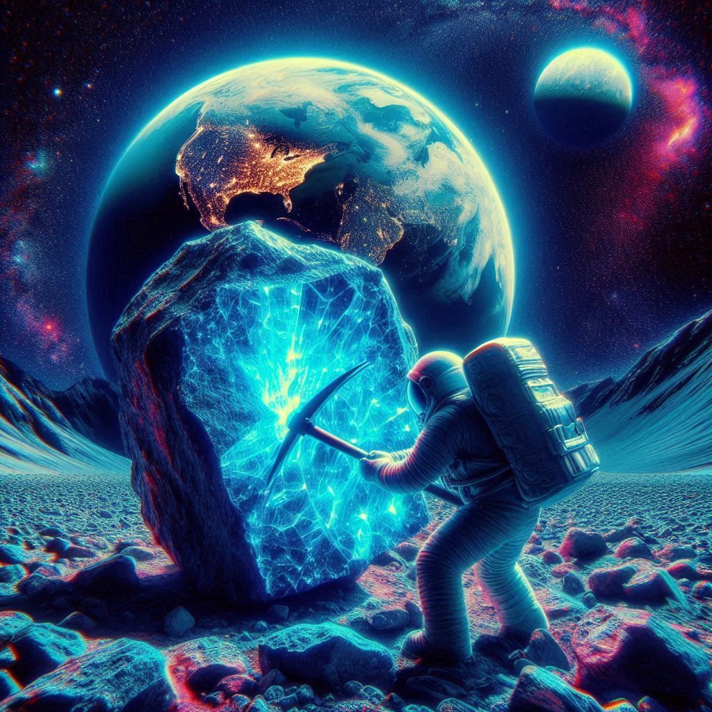 sentient mineral life discovered on the moon