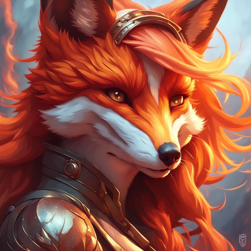 Foxy Lady - AI Generated Artwork - NightCafe Creator