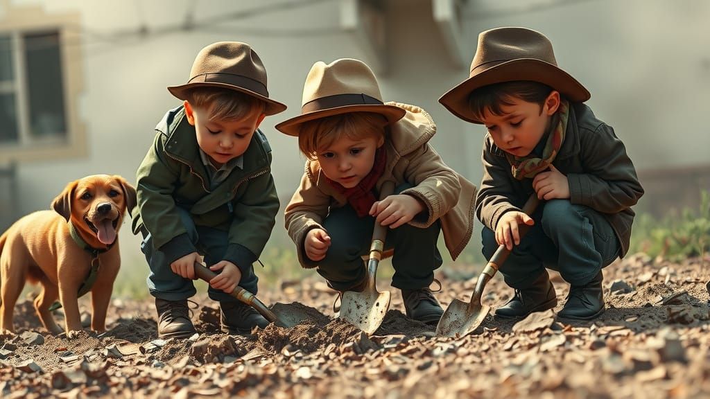 Serious Archeologists  by @Talmage of Ur