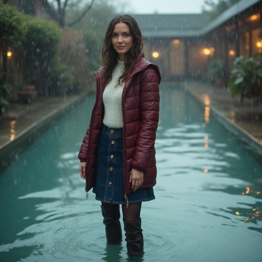 Should I? It's already raining....