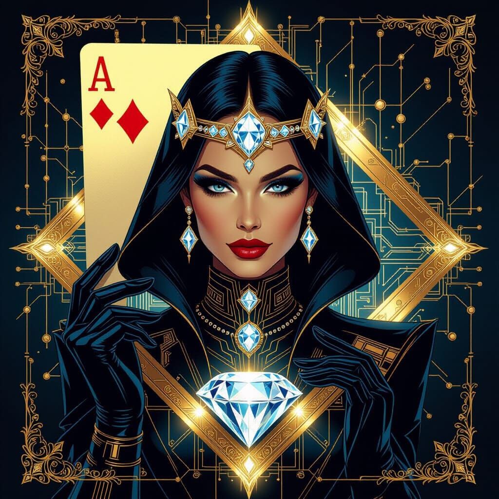 : "The Ace of Diamonds: A Glimmering Vision of Ambition"  by @Zam