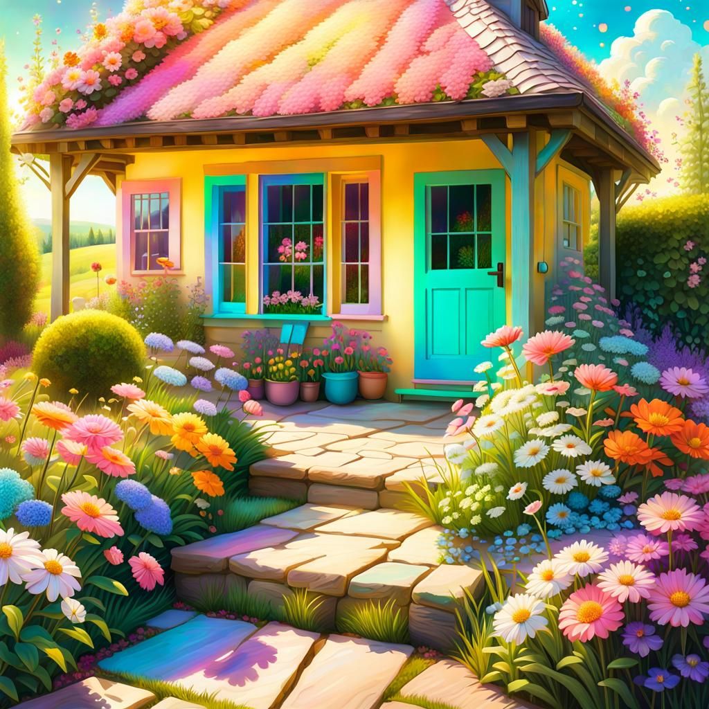 English Cottage  by @Duke35
