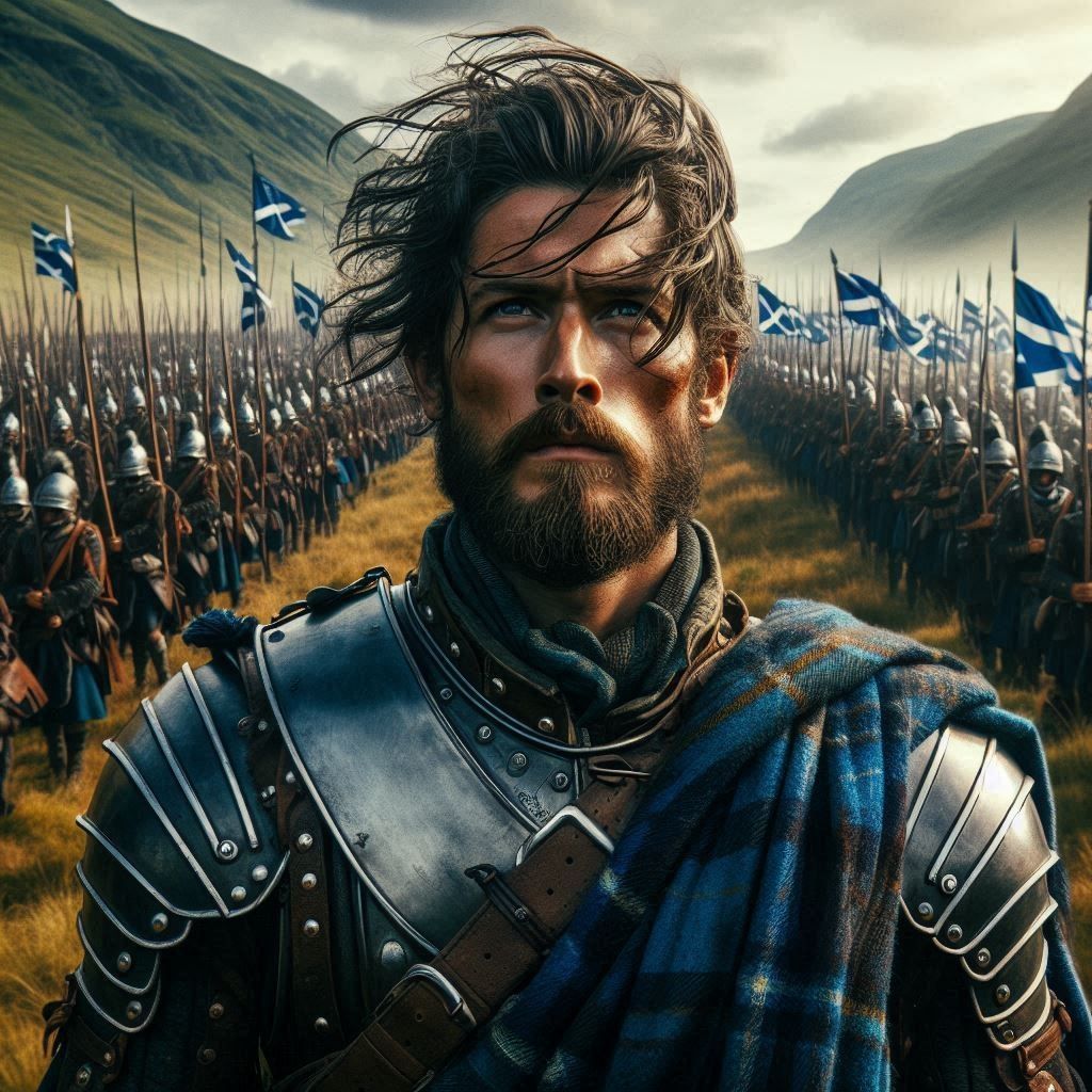 The Scots going to war