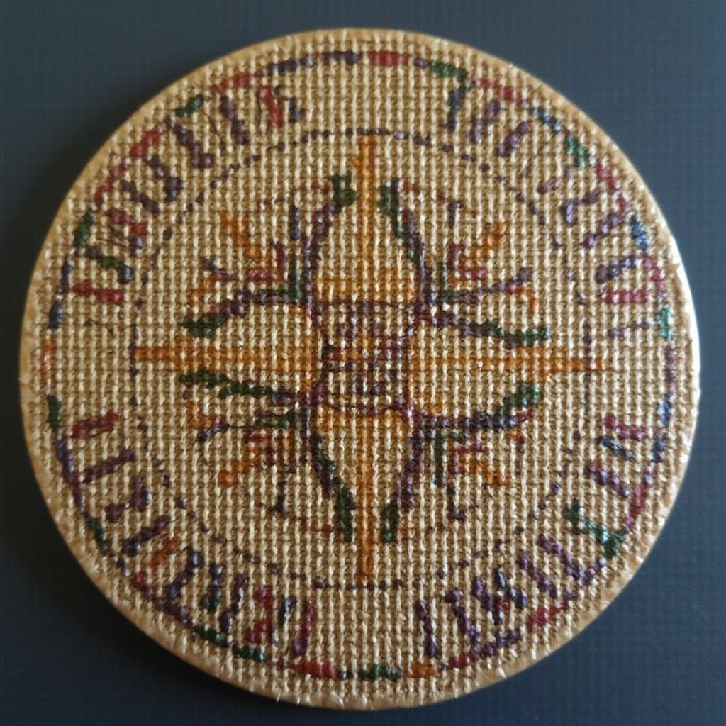 Man Holds Giant Yellow Bus in Pop Art Sculpture Style