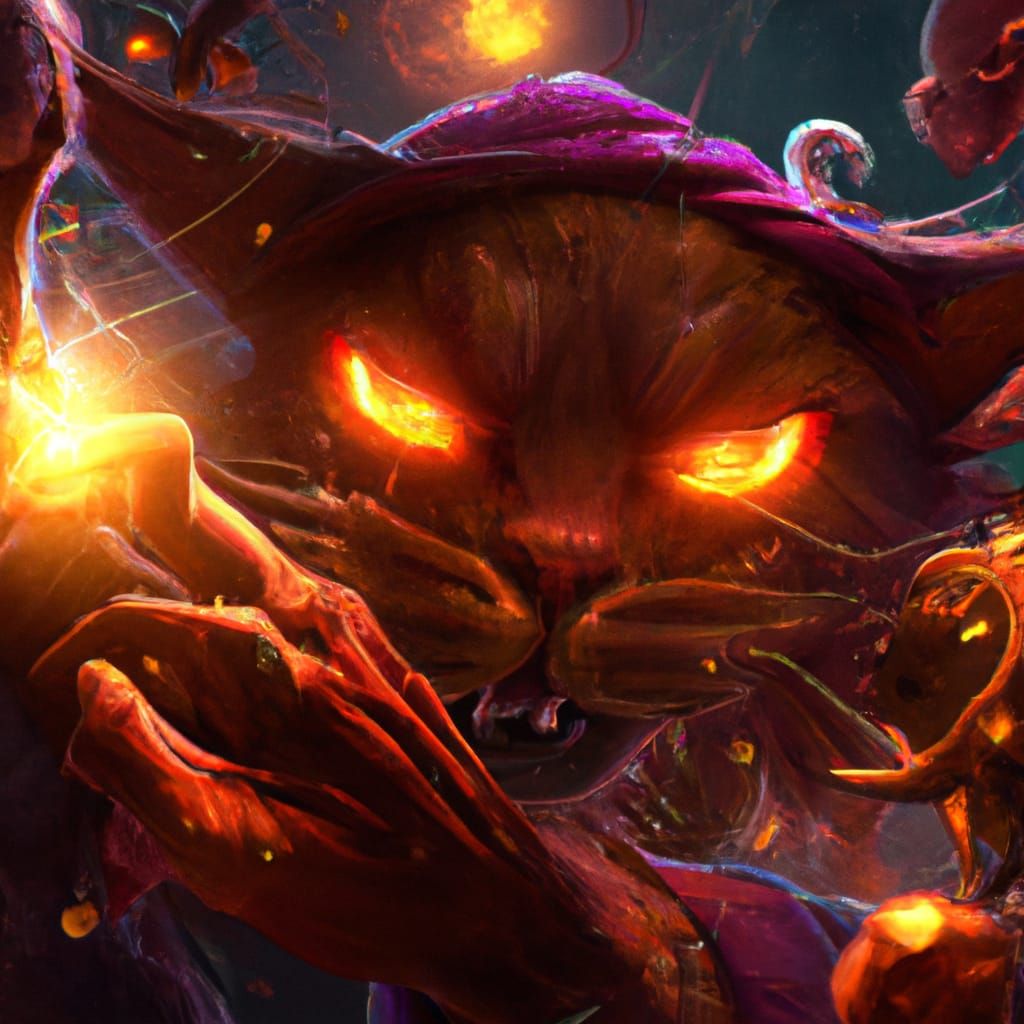 The power of the witches cat