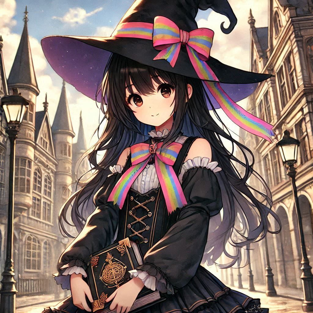 The Rainbow Witch of Cobblestone Lane