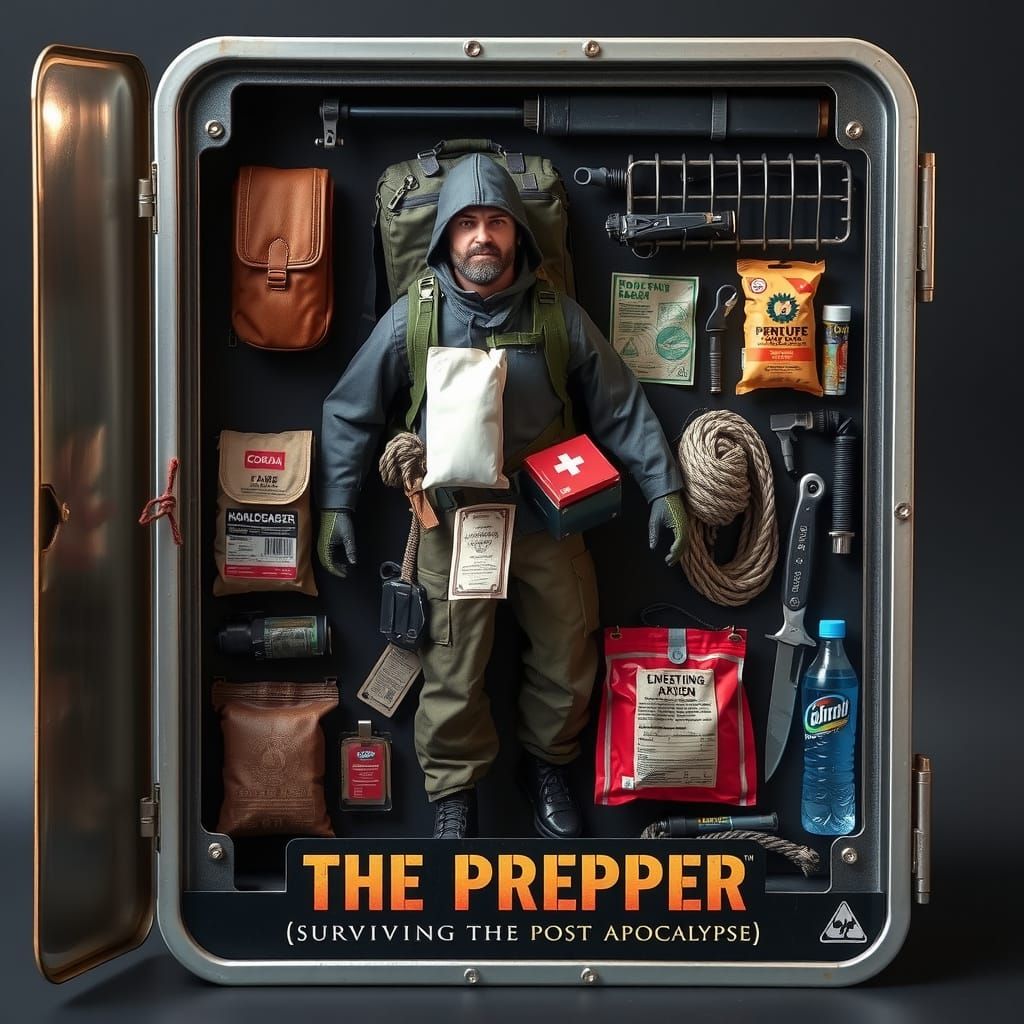The Prepper Action Figure  by @Nightshade Veil