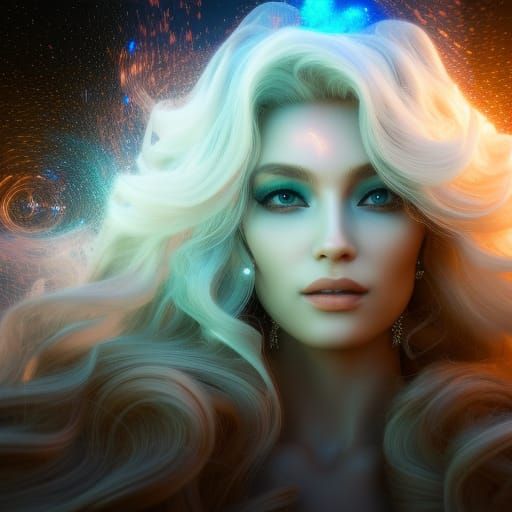 Beautiful ethereal goddess - AI Generated Artwork - NightCafe Creator