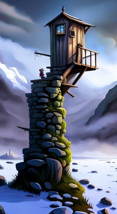 troll at the watch tower false