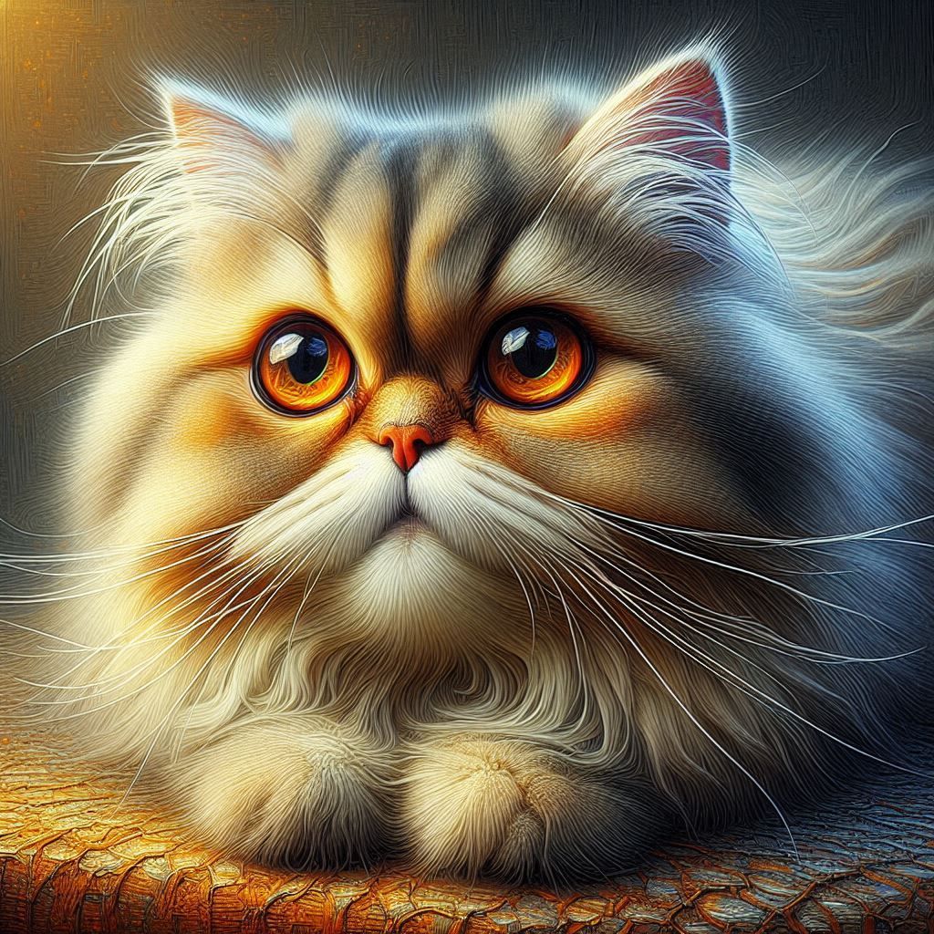 Persian Cat Portrait
