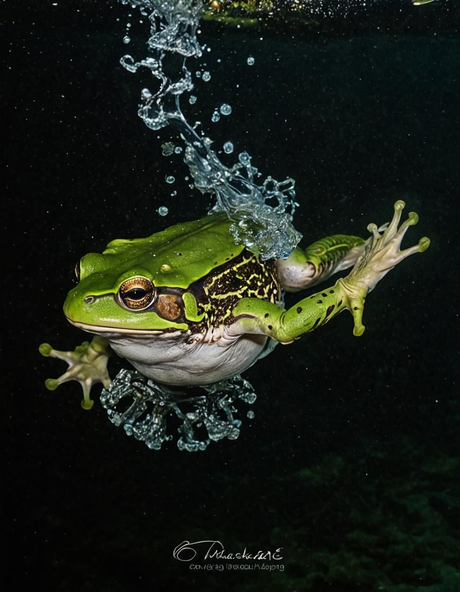 Diving Frog