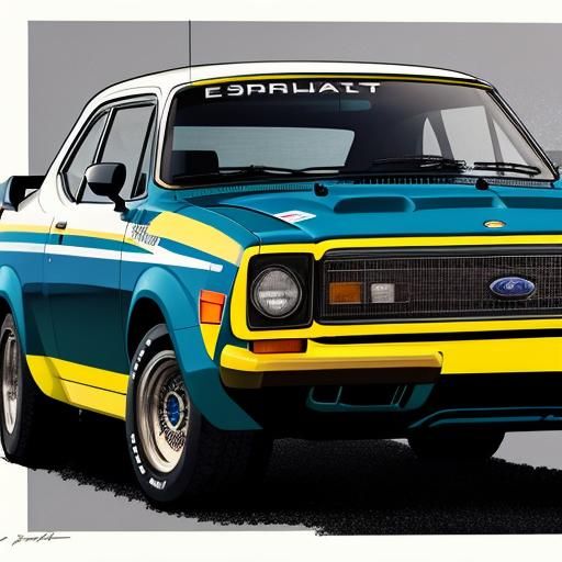 1978 ford e.scort rs1800 mk2 works rally car scottish rally ...