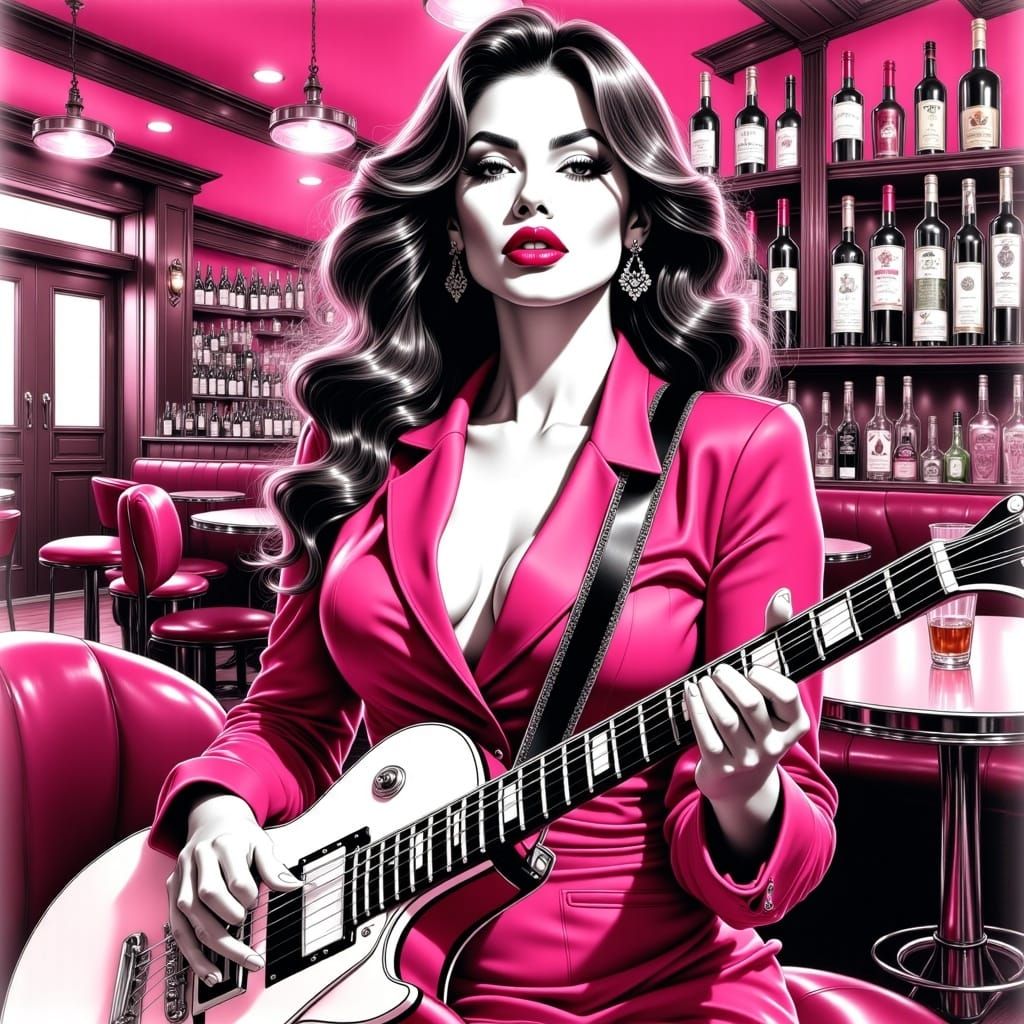 <lora:MonochromFlux:1.0> 