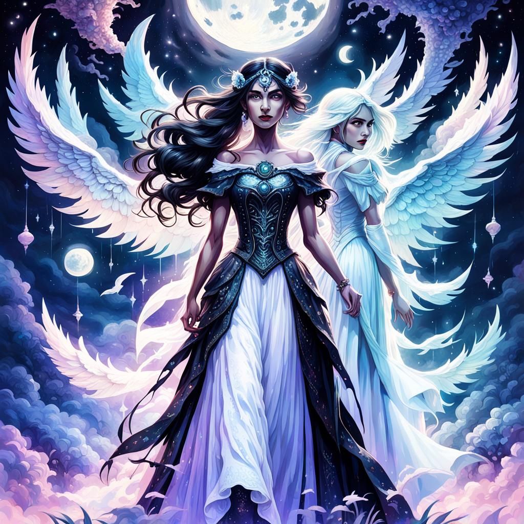 Ying and yang sisters