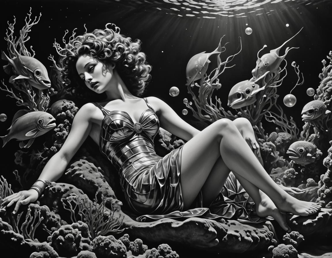 a shipswrecks resting underwater during the night, atlantic,...
