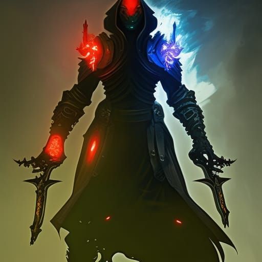 Elemental Assassin AI Generated Artwork NightCafe Creator