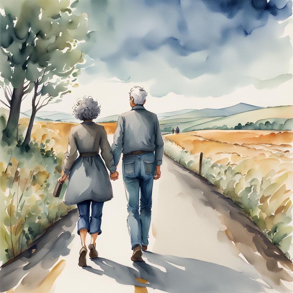 COVID: we walked every day along empty roads & lanes