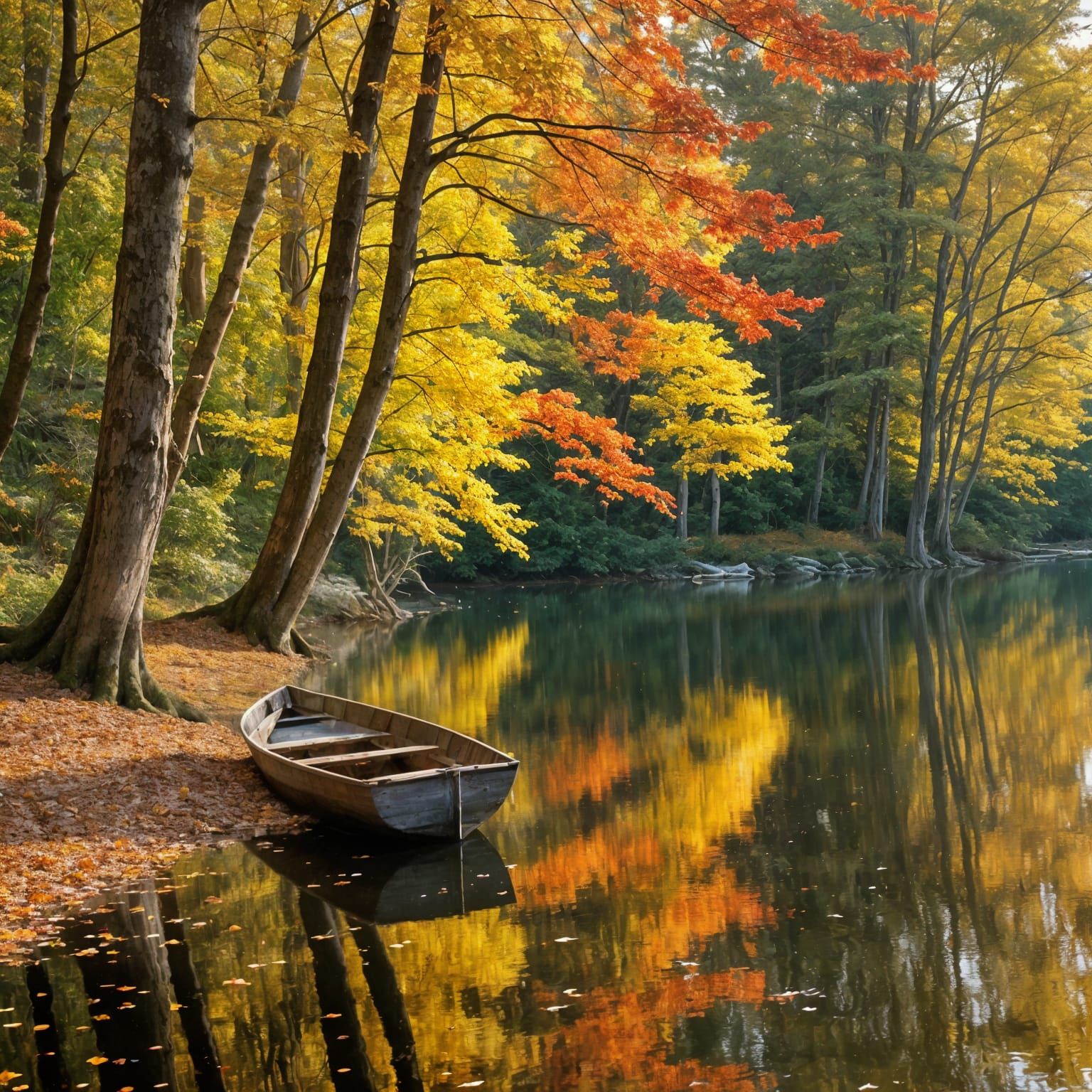 Lakeside scene  by @Sherkhal