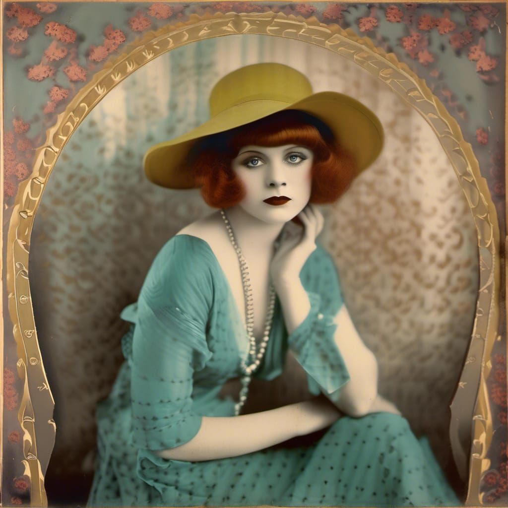 Clara Bow  by @Unreal Fellow 