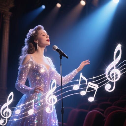 Magical opera singer 