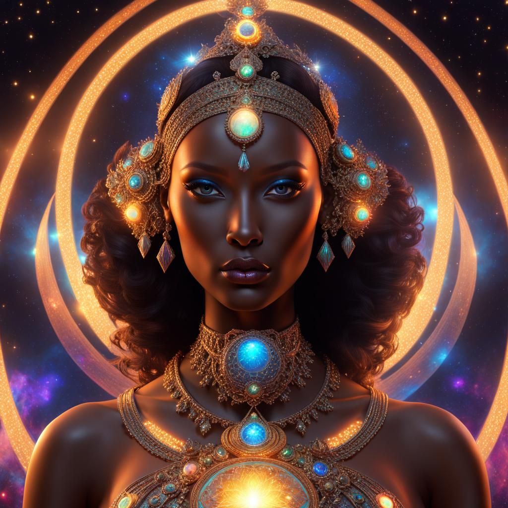 Ethereal Goddess - AI Generated Artwork - NightCafe Creator