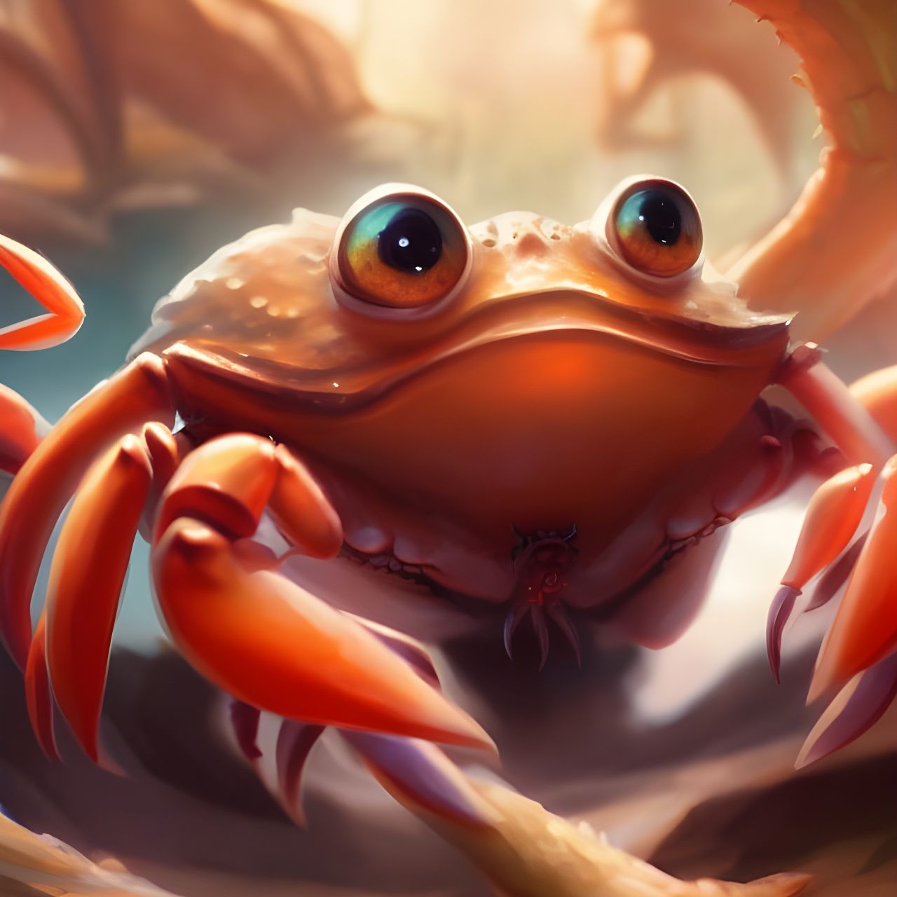 Crab  by @JarMan