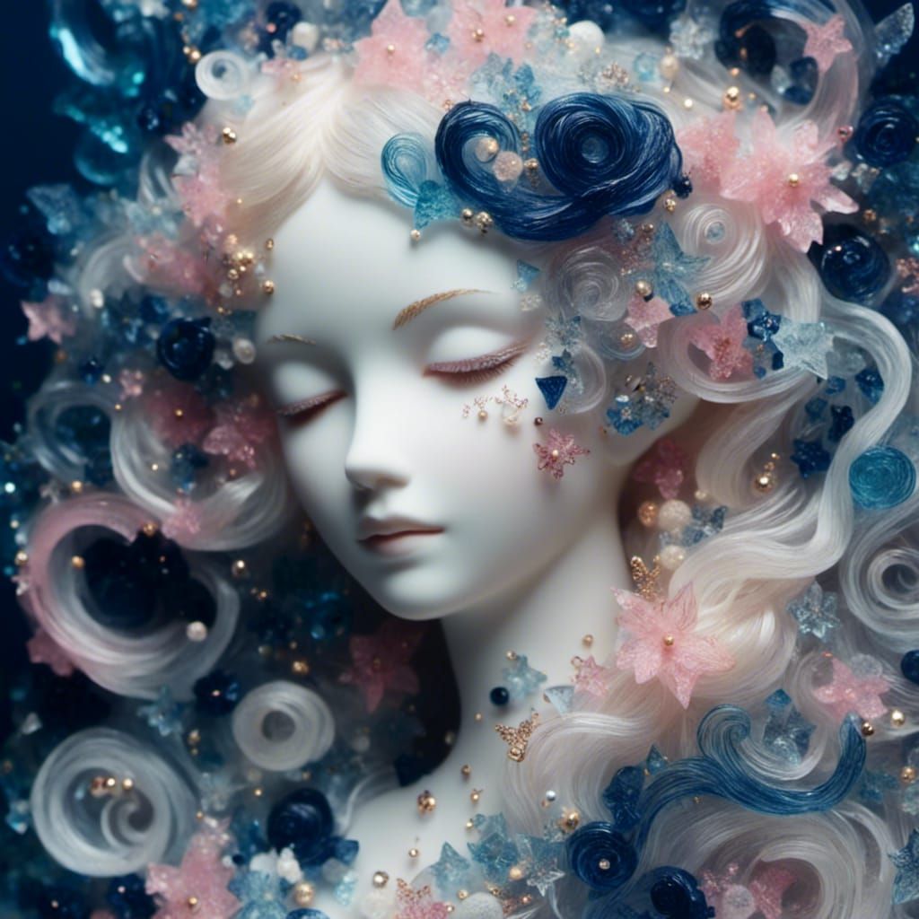 Portrait in crystal 3