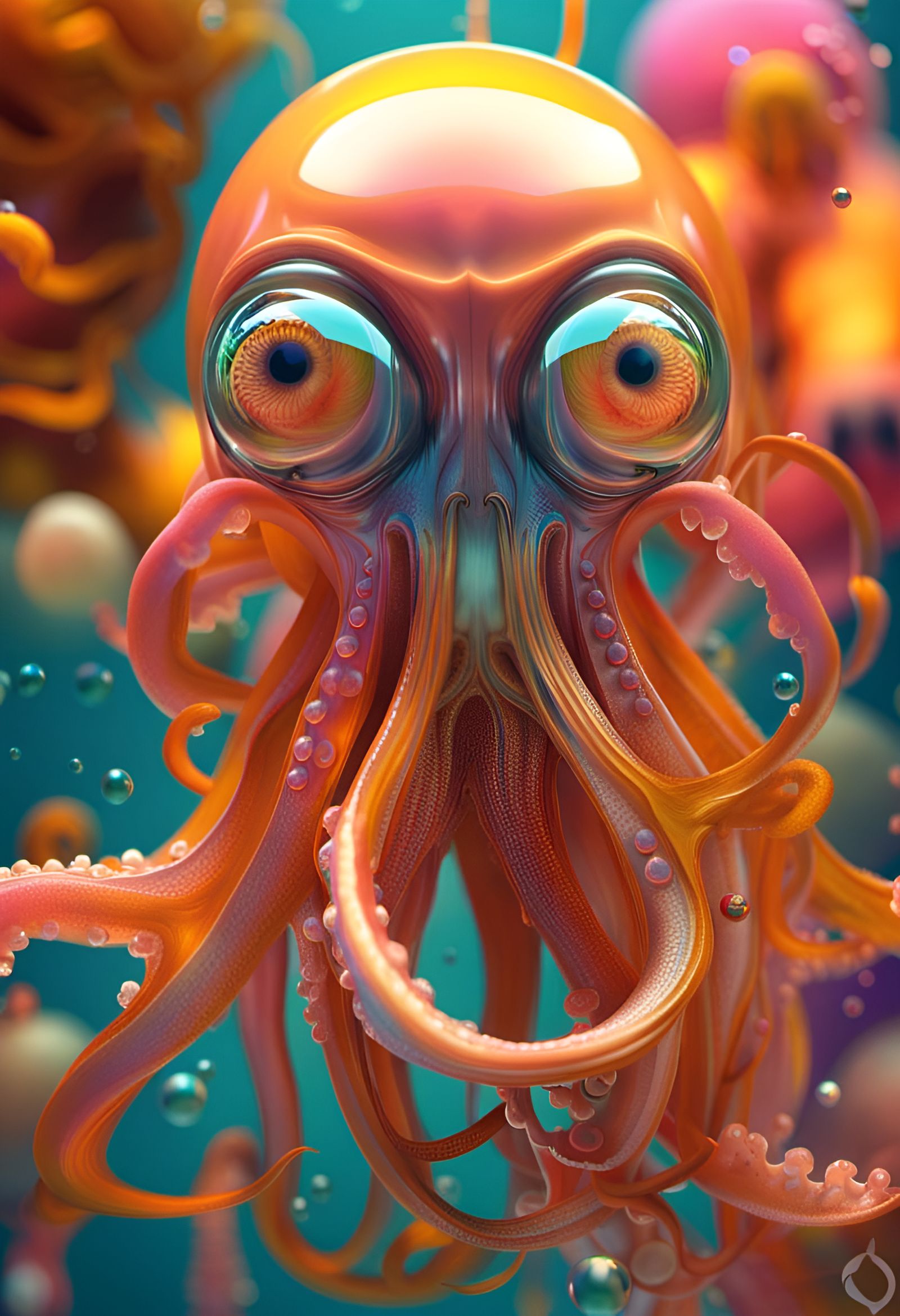 Android Squid - Ai Generated Artwork - Nightcafe Creator